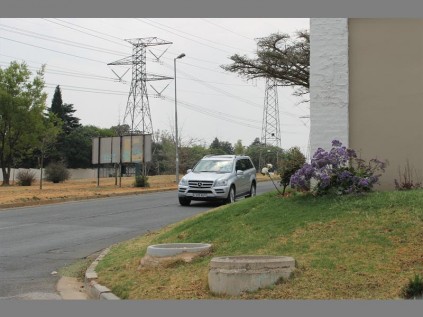 Driving blindly… Bushes, trees and shrubs make it difficult for drivers to see on-coming traffic.