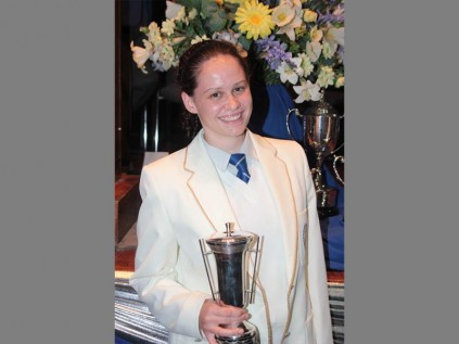 Hard worker... Megan O'Connell obtained nine distinctions in her final results.