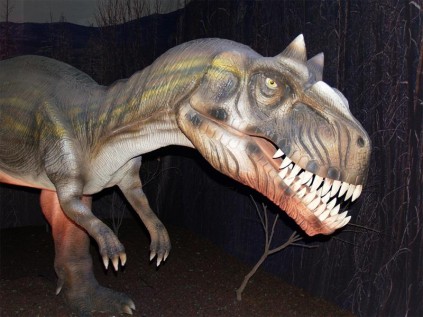 Dinosaurs on display at Days of the Dinosaur: The Exhibition.