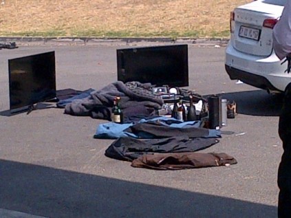 Stolen items recovered.