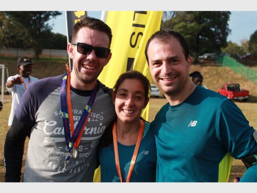 Fun... Michael Marillier with Elena and Andrew D'ercole.