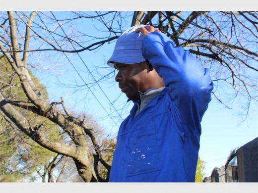 Pain... Matthews Phiri experienced headaches as a result of head trauma experienced after being assaulted.
