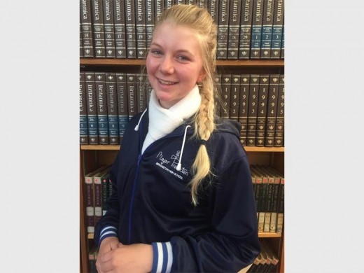 GRACE CAMERON: I adopt healthier eating habits and plan additional exercise routines to help me relieve stress in order to help me study better.