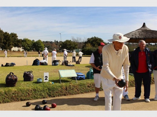 Fun... Cyril Crompton is passionate about bowls and has been playing for more than 30 years.