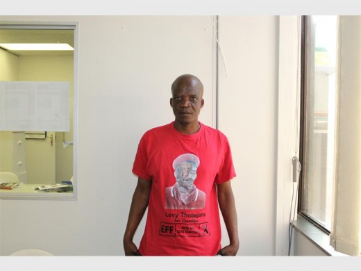Levy Thobejane is a councillor candidate for the EFF in Ward 103 for the upcoming local government electionS on 3 August.