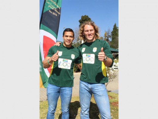 Sevens rugby players including Cheslin Kolbe and Werner Kok look forward to playing their best at the 2016 Rio Olympics.