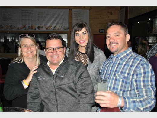 Cathy Chomse, Gary Chomse, Silnia Badenhorst and Johan Emmenis.