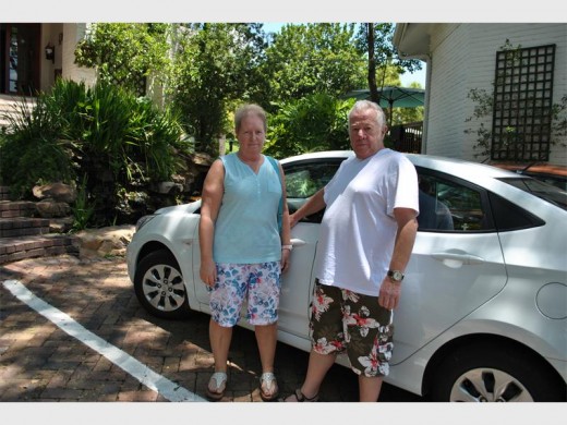 Tourists Caroline Mitchell and Brian Smith were robbed of R20 000.